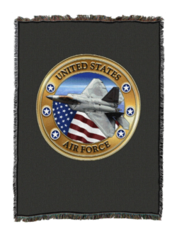 Planes - Air Force Emblem Blanket