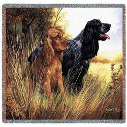 Cocker Spaniel  Tapestry Throw