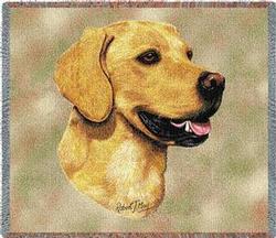 Golden Retriever Lap Tapestry Throw