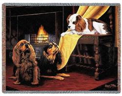 Cavalier King Charles Spaniel Tapestry Throw