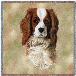 Cavalier King Charles Spaniel Lap Tapestry Throw