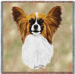 Papillon Lap Square Tapestry Throw