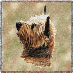Cairn Terrier Lap Tapestry Throw