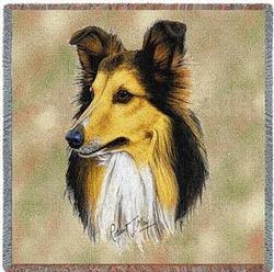 Sheltie Lap Tapestry Throw