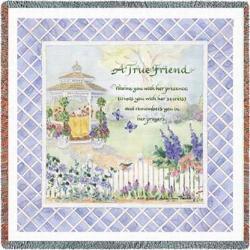 A True Friend Tapestry Throw