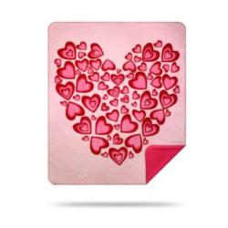 Denali Valentine's Heart Microplush ® Blanket