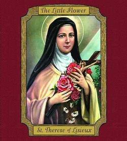 St. Therese Tapestry Throw