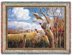 October Memories Tapestry Throw Blanket