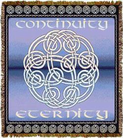 Celtic Knots Tapestry Throw