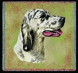 English Setter II Lap Tapestry Throw