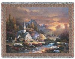 Morning of Hope Tapestry Throw