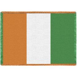 Irish Flag Throw Blanket
