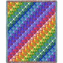 Kaleidoscope Tapestry Throw Blanket