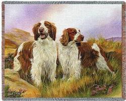 Welsh Springer Tapestry Throw