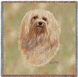 Havanese Lap Tapestry Throw