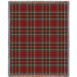 Plaid Stewart Royal Tartan Tapestry Throw