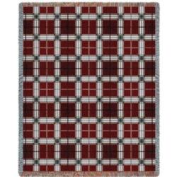 Plaid Brick Craft Tartan Tapestry Throw