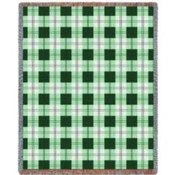 Plaid Gooseberry Tartan Tapestry Throw