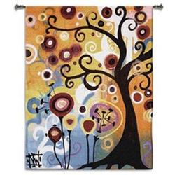 June Tree Sm Tapestry Fine Art Wall Hangings