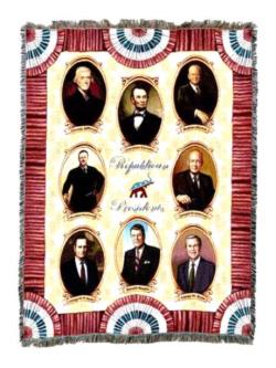 Great Republican Tapestry Throw Blanket