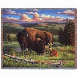 Buffalo Nation Tapestry Throw