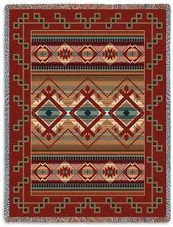 Las Cruces Tapestry Throw