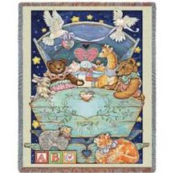 Baby Cradle Tapestry Throw