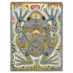 Frog Tapestry Throw