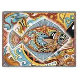 Halibut Tapestry Throw