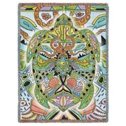 Sea Turtle Tapestry Throw