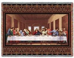 The Last Supper Tapestry Throw