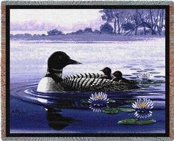 Loons Tapestry Throw