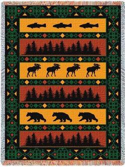 Timberline Lodge Throw Blanket