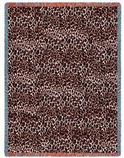 Cheetah Skin Tapestry Throw