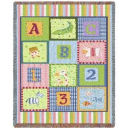 ABC 123 Mini Blanket