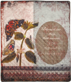 Blessed Are They That Mourn Matthew 5:4 Quilt Blanket