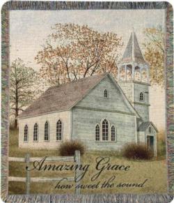 Amazing Grace Tapestry Throw