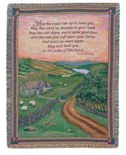  Blessing of Ireland Tapestry Throw