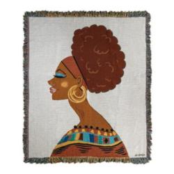 Ethnic Beauty Tapestry Throw Blanket