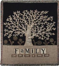  Family Tapestry Throw