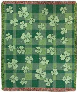  Shamrock Tapestry Throw