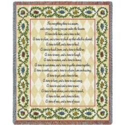 Ecclesiastes 3:1-8 A Time Blanket