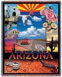 Arizona State Tapestry Throw