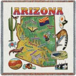 Arizona State Tapestry Lap Throw