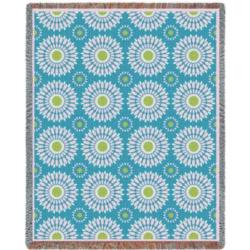 Blossom Whimsy Tapestry Throw Blanket