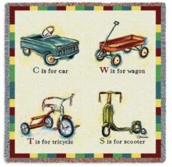 Car Wagon Tricycle Scooter Small Blanket