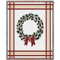  NEW Christmas Wreath Blanket