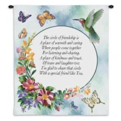 Circle of Friendship Tapestry Wall Hanging 