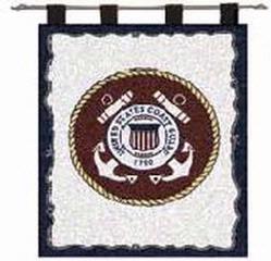 United States Coast Guard Tapestry Wall Hanging