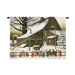 Cocoa Break at the Copperfields Tapestry Wall Hanging